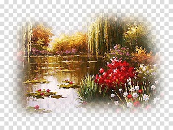 Landscape Autumn Painting, autumn transparent background PNG clipart