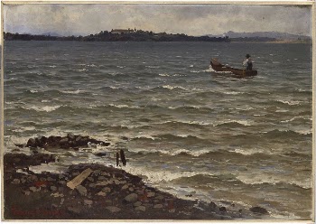 Landscape, fraueninsel, 1870 | Free Photo - rawpixel