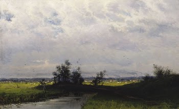 Landscape from lowlands near haarlem, | Free Photo - rawpixel