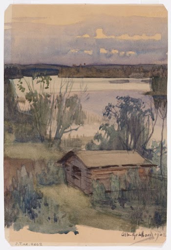 Landscape from nurmes, 1902, by Albert | Free Photo - rawpixel