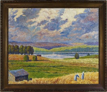 Landscape from padasjoki, 1918, by Alfred | Free Photo - rawpixel