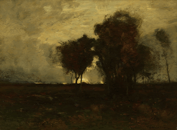 Landscape. Grove of trees.. Original | Free Photo - rawpixel