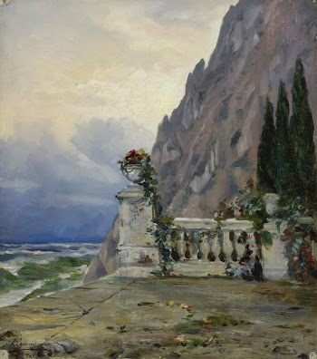 Landscape in crimea, 1896, Arhip | Free Photo - rawpixel