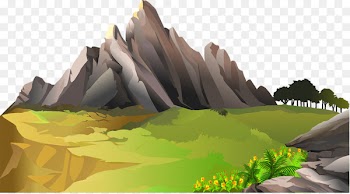 Landscape Mountain Sunset Euclidean vector - Mountains 