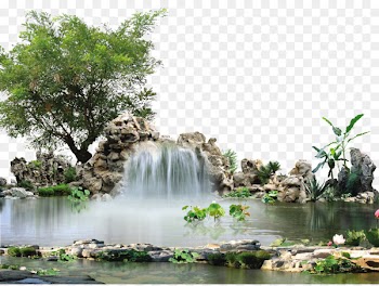Landscape MPEG-4 Part 14 - waterfall 