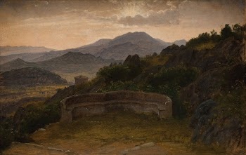 Landscape near Subiaco.Evening sun by P. | Free Photo - rawpixel