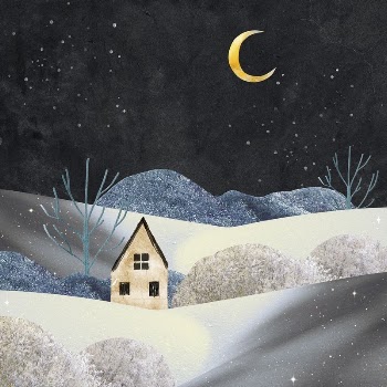 Landscape night background, aesthetic paper | Free Photo Illustration - rawpixel