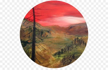 Landscape painting Forest Drawing Art - painting 