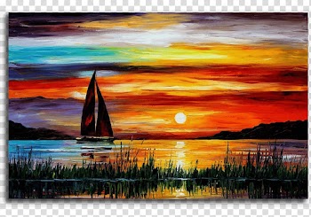 Landscape painting Watercolor painting Oil painting, painting transparent background PNG clipart