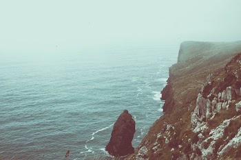 landscape photo of cliff