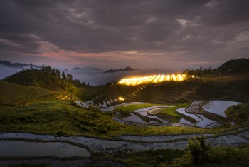 Landscape Photo of Mountain during Nighttime