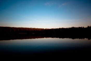 landscape photography of body of water