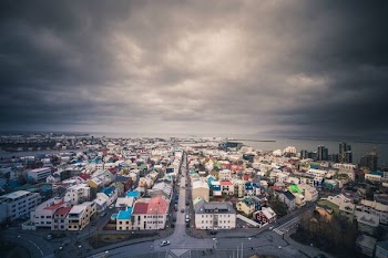landscape photography of buildings