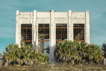 Landscape Photography of Concrete Building Surrounded by Palm Trees