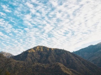 landscape photography of mountain