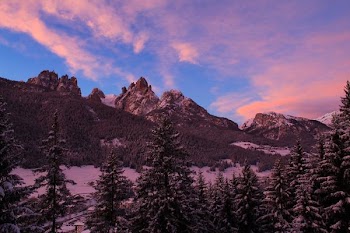 landscape photography of mountain
