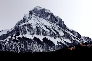 landscape photography of mountain alp