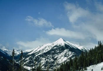 Landscape Photography of Mountain Covered Snow