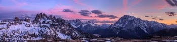 landscape photography of mountain covered with snow