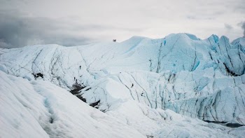 landscape photography of mountain covered with snow