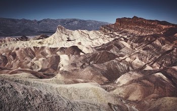 landscape photography of mountain ranges