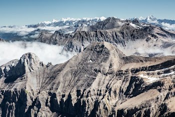 landscape photography of mountains