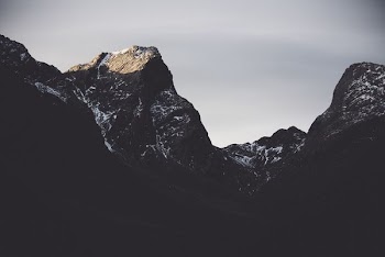 landscape photography of mountains