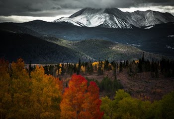 landscape photography of mountains