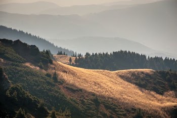 landscape photography of mountains