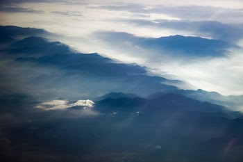 landscape photography of mountains
