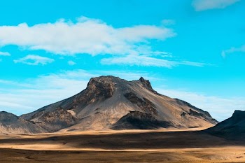 landscape photography of moutain