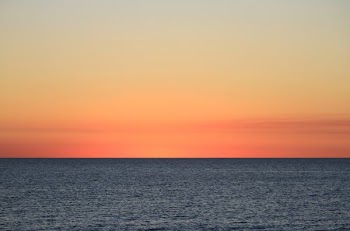 landscape photography of sea