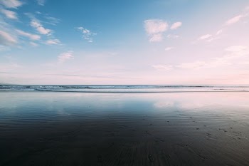 landscape photography of sea