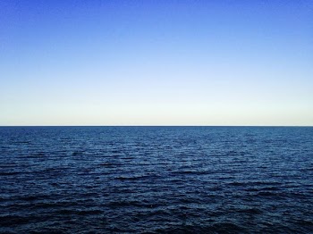 landscape photography of sea
