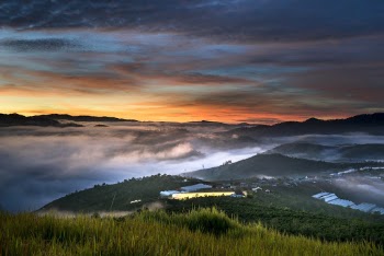 Landscape Photography With View Of Sunset
