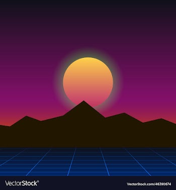 landscape under evening or morning sun