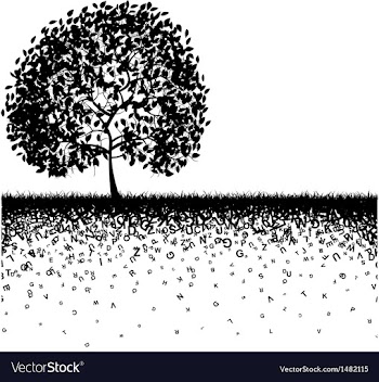 Landscape vector image