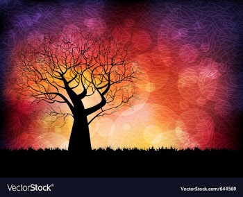 Landscape vector image