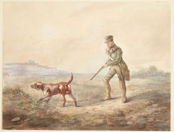 Landscape with a hunter and | Free Photo - rawpixel