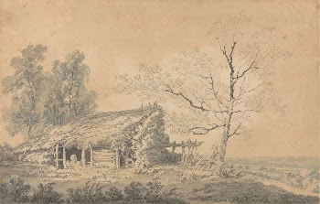 Landscape with Barn | Free Photo - rawpixel