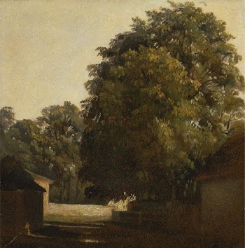 Landscape with Chestnut Tree | Free Photo - rawpixel