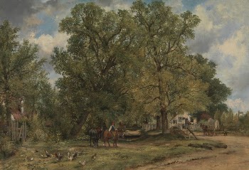 Landscape with Cottages | Free Photo - rawpixel
