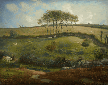 Landscape with figures and cattle. | Free Photo - rawpixel