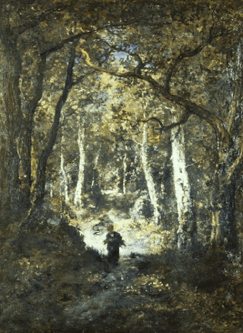Landscape with figures. Original from the Minneapolis | Free Photo - rawpixel