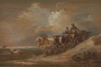 Landscape with Horse and Oxen | Free Photo - rawpixel