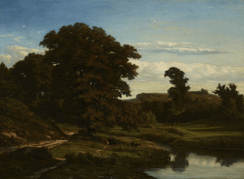 landscape with pond at LR, | Free Photo - rawpixel
