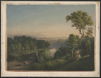 [Landscape with river and two | Free Photo - rawpixel