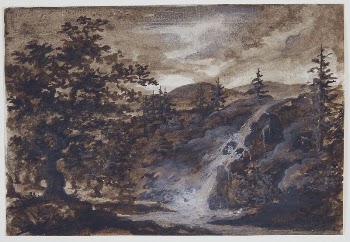 Landscape with rocks, trees and | Free Photo - rawpixel