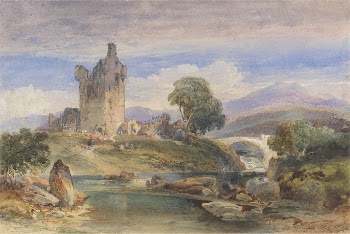 Landscape with Ruined Castle on the Esk | Free Photo - rawpixel