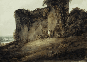 Landscape with Ruins. Original from the Minneapolis | Free Photo - rawpixel